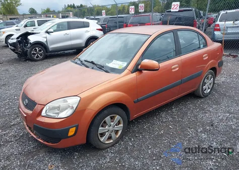 2009 Kia Rio Lx из США, поврежденный, VIN KNADE223596466262